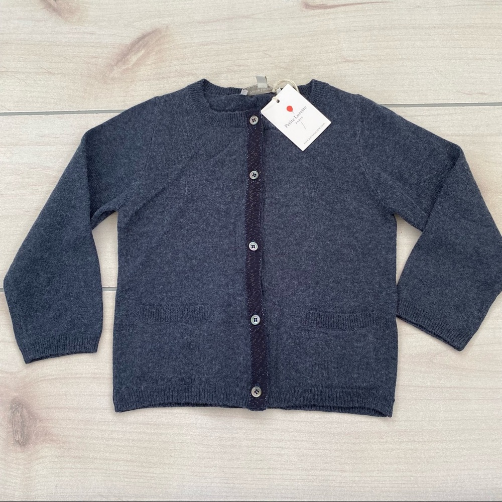 Petite Lucette girls Cardigan 4 NWT